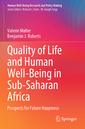 Couverture de l'ouvrage Quality of Life and Human Well-Being in Sub-Saharan Africa