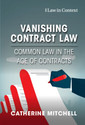 Couverture de l'ouvrage Vanishing Contract Law