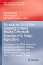 Couverture de l'ouvrage Advances in Critical Flow Dynamics Involving Moving/Deformable Structures with Design Applications