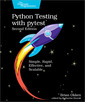 Couverture de l'ouvrage Python Testing with pytest
