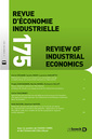 Couverture de l'ouvrage Revue d'économie industrielle 2021/3 - 175 - Varia
