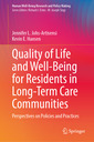 Couverture de l'ouvrage Quality of Life and Well-Being for Residents in Long-Term Care Communities