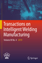Couverture de l'ouvrage Transactions on Intelligent Welding Manufacturing