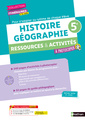 Couverture de l'ouvrage Histoire Géo 5e-Itinéraire-Fichier à photocopier -2022