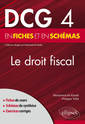 Couverture de l'ouvrage DCG 4 - Le droit fiscal en fiches et en schémas