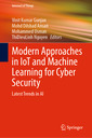 Couverture de l'ouvrage Modern Approaches in IoT and Machine Learning for Cyber Security