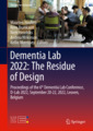 Couverture de l'ouvrage Dementia Lab 2022: The Residue of Design