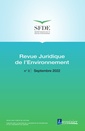 Couverture de l'ouvrage Revue Juridique de l'Environnement N° 3 - Septembre 2022