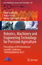 Couverture de l'ouvrage Robotics, Machinery and Engineering Technology for Precision Agriculture