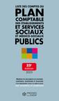 Couverture de l'ouvrage Liste des comptes du plan comptable des établissements et services sociaux et médico-sociaux publics