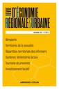 Couverture de l'ouvrage Revue d'economie regionale et urbaine n 5/2022