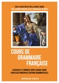 Couverture de l'ouvrage Cours de grammaire française