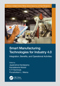 Couverture de l'ouvrage Smart Manufacturing Technologies for Industry 4.0