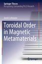Couverture de l'ouvrage Toroidal Order in Magnetic Metamaterials