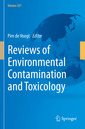 Couverture de l'ouvrage Reviews of Environmental Contamination and Toxicology Volume 257