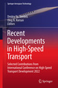 Couverture de l'ouvrage Recent Developments in High-Speed Transport