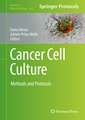 Couverture de l'ouvrage Cancer Cell Culture