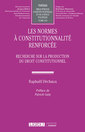 Couverture de l'ouvrage Les normes à constitutionnalité renforcée