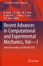 Couverture de l'ouvrage Recent Advances in Computational and Experimental Mechanics, Vol—I