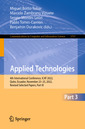 Couverture de l'ouvrage Applied Technologies