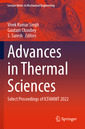 Couverture de l'ouvrage Advances in Thermal Sciences