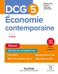 Couverture de l'ouvrage DCG 5 - Economie contemporaine - Manuel - 3e éd