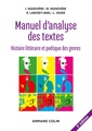 Couverture de l'ouvrage Manuel d'analyse des textes - 3e éd.