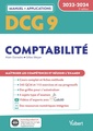 Couverture de l'ouvrage DCG 9 - Comptabilité : Manuel et Applications 2023-2024