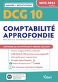 Couverture de l'ouvrage DCG 10 - Comptabilité approfondie : Manuel et Applications 2023-2024