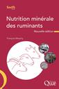 Couverture de l'ouvrage Nutrition minérale des ruminants