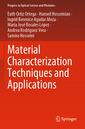 Couverture de l'ouvrage Material Characterization Techniques and Applications