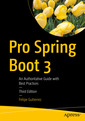 Couverture de l'ouvrage Pro Spring Boot 3