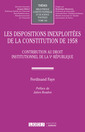 Couverture de l'ouvrage Les dispositions inexploitées de la Constitution de 1958