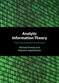 Couverture de l'ouvrage Analytic Information Theory