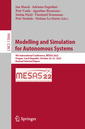 Couverture de l'ouvrage Modelling and Simulation for Autonomous Systems