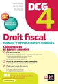 Couverture de l'ouvrage DCG 4 - Droit fiscal - Manuel et applications - Millésime 2023-2024