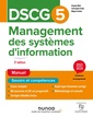 Couverture de l'ouvrage DSCG 5 - Management des systèmes d'information - Manuel - 3e éd.