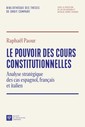 Couverture de l'ouvrage Le pouvoir des cours constitutionnelles