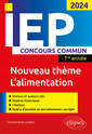 Couverture de l'ouvrage Concours commun IEP 2024