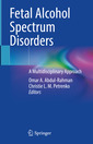 Couverture de l'ouvrage Fetal Alcohol Spectrum Disorders 