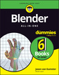 Couverture de l'ouvrage Blender All-in-One For Dummies