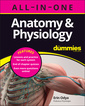 Couverture de l'ouvrage Anatomy & Physiology All-in-One For Dummies (+ Chapter Quizzes Online)