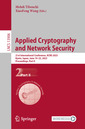 Couverture de l'ouvrage Applied Cryptography and Network Security