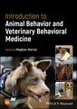 Couverture de l'ouvrage Introduction to Animal Behavior and Veterinary Behavioral Medicine