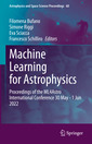 Couverture de l'ouvrage Machine Learning for Astrophysics