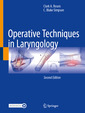 Couverture de l'ouvrage Operative Techniques in Laryngology