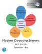 Couverture de l'ouvrage Modern Operating Systems, Global Edition
