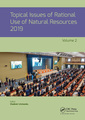 Couverture de l'ouvrage Topical Issues of Rational Use of Natural Resources, Volume 2