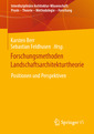 Couverture de l'ouvrage Forschungsmethoden Landschaftsarchitekturtheorie
