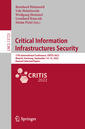 Couverture de l'ouvrage Critical Information Infrastructures Security